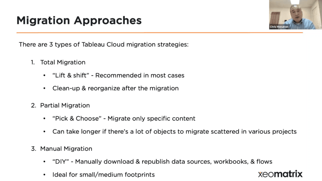 migration approaches