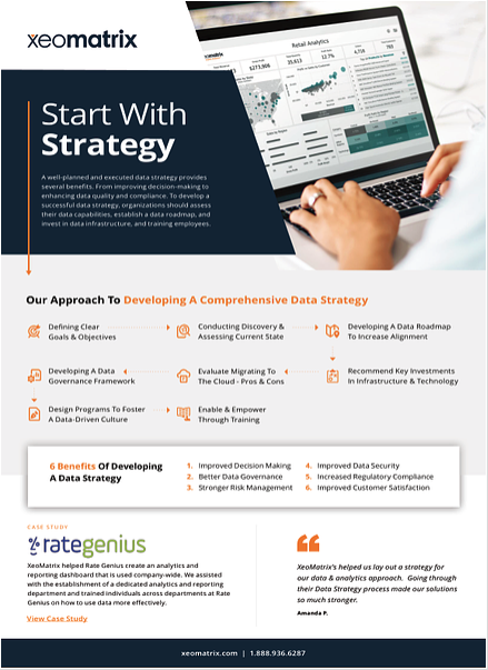 Download the XeoMatrix Data Strategy One Pager
