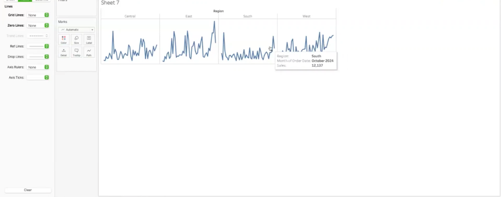 sparklines example