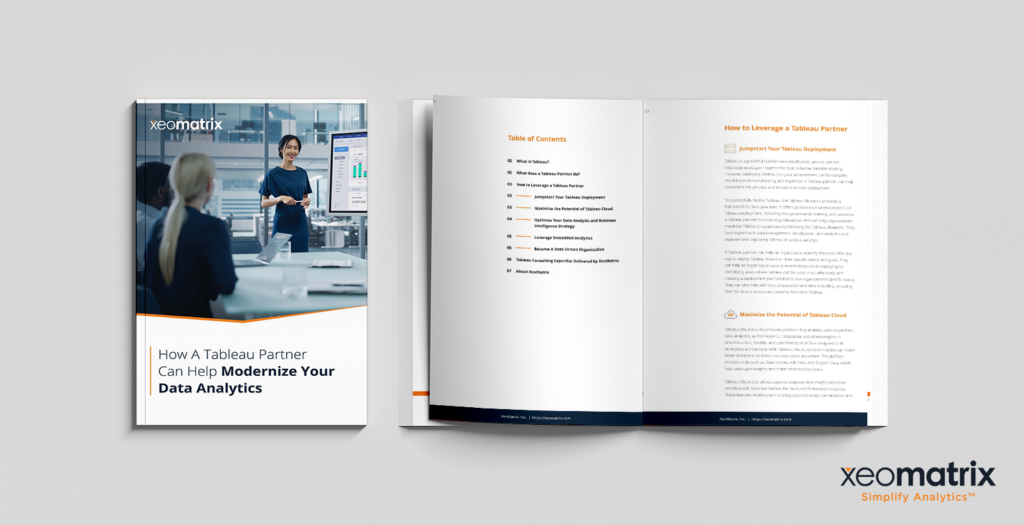 How A Tableau Partner Can Help Modernize Your Data Analytics Whitepaper